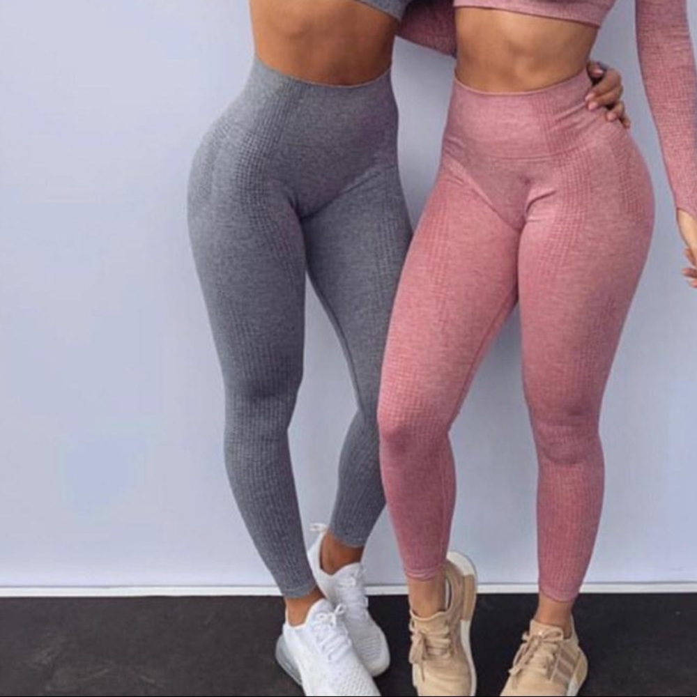Grey Seamless Leggings (Perfect Gymshark Dupe)
